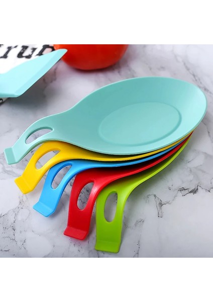 Sarı Stil Isıya Dayanıklı Kaşık Dinlenme Spatula Tutucu Gıda Sınıfı Silikon Gereçler Mutfak Gadget Depolama Raf Aracı Yardım Ev Organizatör (Yurt Dışından)