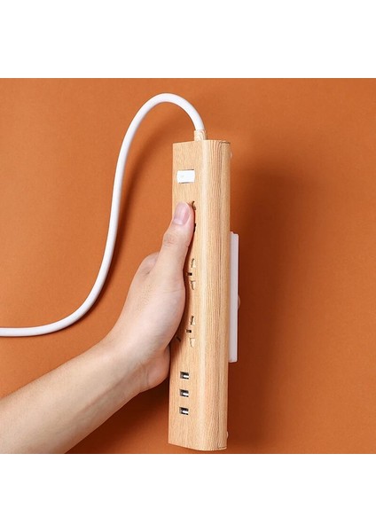 No.2 Tarzı Evsiz Plug-In Board Yönlendirici Duvara Monte Plug-In Line Board Holder Perforasyonsuz Takın Yapıştırıcı Tutucu Kablo Düzenleyin (Yurt Dışından) fırsatları