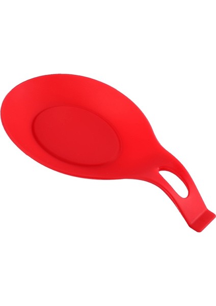 Kırmızı Stil Isıya Dayanıklı Kaşık Dinlenme Spatula Tutucu Gıda Sınıfı Silikon Gereçler Mutfak Gadget Depolama Raf Aracı Yardım Ev Organizatör (Yurt Dışından)