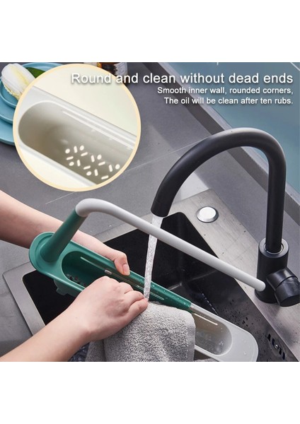 Bir Stil Telescok Raf Mutfak Organizatör Sabun Sünger Tutucu Lavabo Drenaj Raf Depolama Sepeti Ev Mutfak Alet Aksesuarları (Yurt Dışından) fırsatları