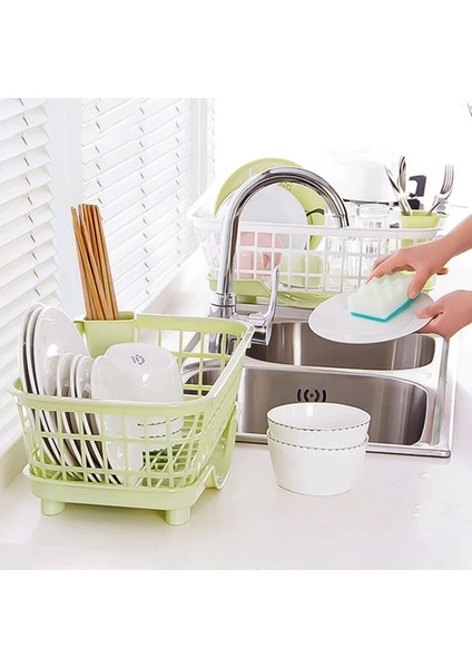 PINK01 Stili Lavabo Bulaşık Kurutmalık Bulaşıklık Mutfak Yıkama Tutucu Sepet Düzenleyici Tepsi Meyve Tabağı Raf Evye Bıçağı Çatal Konteyner (Yurt Dışından) fırsatları