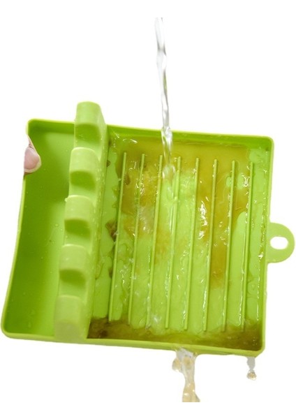 Yeşil Stil Pişirme Kaşıkları Ped Dinlenme Spatula Silikon Çatal Spatula Raf Raf Düzenleyici Çubuklarını Tutacağı Mutfak Gereç Aletleri Kaymaz Düzenli (Yurt Dışından) fırsatları