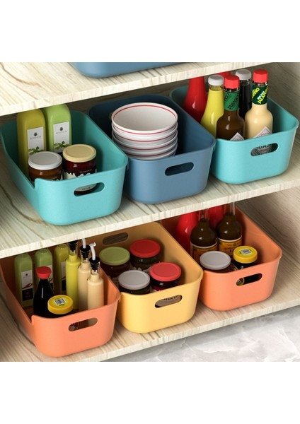 Orta Mavi Stil Çekmece Masaüstü Çeşitli Eşyalar Saklama Sepeti Kutusu Ev Yurdu Aperatifler Kozmetik Organizatör Mutfak Baharat Plastik Saklama Kabı (Yurt Dışından) modelleri