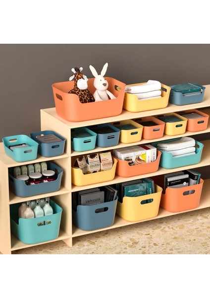 Orta Turuncu Tarzı Çekmece Masaüstü Çeşitli Eşyalar Saklama Sepeti Kutusu Ev Yurdu Aperatifler Kozmetik Organizatör Mutfak Baharat Plastik Saklama Kabı (Yurt Dışından) fiyatları