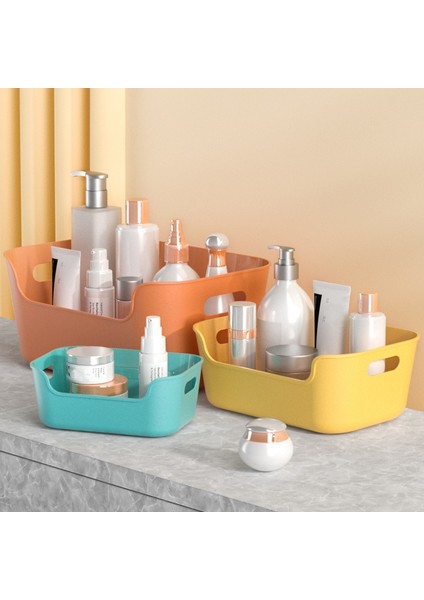 Orta Turuncu Tarzı Çekmece Masaüstü Çeşitli Eşyalar Saklama Sepeti Kutusu Ev Yurdu Aperatifler Kozmetik Organizatör Mutfak Baharat Plastik Saklama Kabı (Yurt Dışından) fırsatları