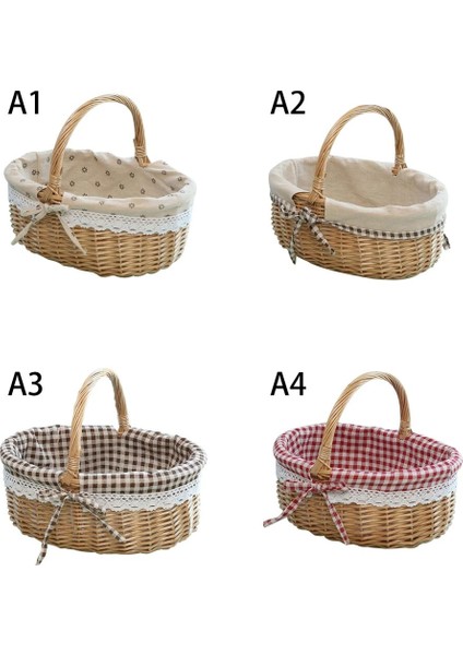 A1 Stili Sepet Saklama Kutusu Paskalya Kılavuzu Nefis Sanat Hediye Dekorasyon Hasır Saplı Büyük Kapasiteli Astar Sepetleri (Yurt Dışından) modelleri