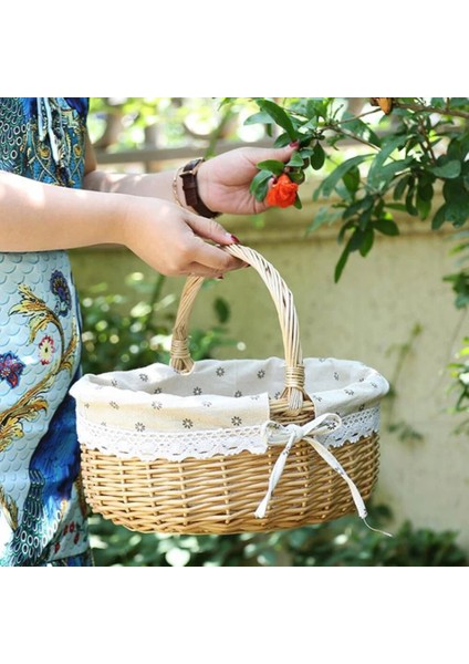 A1 Stili Sepet Saklama Kutusu Paskalya Kılavuzu Nefis Sanat Hediye Dekorasyon Hasır Saplı Büyük Kapasiteli Astar Sepetleri (Yurt Dışından) indirimleri