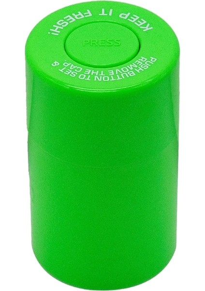 Yeşil Stil Yuvarlak Plastik Hava Geçirmez Stash Kavanoz Tütün Bitki Saklama Kutusu Kuru Kahve Için Mini Mühürlü Tank Konteyner (Yurt Dışından)