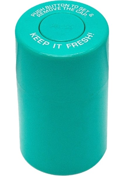 Yeşil Stil Yuvarlak Plastik Hava Geçirmez Stash Kavanoz Tütün Bitki Saklama Kutusu Kuru Kahve Için Mini Mühürlü Tank Konteyner (Yurt Dışından) fırsatları