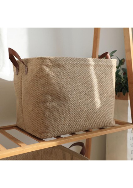 No.5 Tarzı Katlanabilir El Yapımı Deniz Çayı Depolama Sepeti Hasır Rattan Göbek Saman Ev Bahçe Saksı Dalga Desen Ekici Çamaşır Sepeti (Yurt Dışından) fiyatları