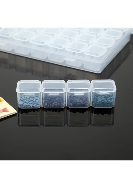 Mor 17.3X10.4CM Stili 28 Izgara Kafesler Sökülebilir Elmas Boyama Kutuları Dıy Boncuk Kılıfları Taklidi Depolama Organizatör Elmas Nakış Aksesuarları (Yurt Dışından) indirimleri