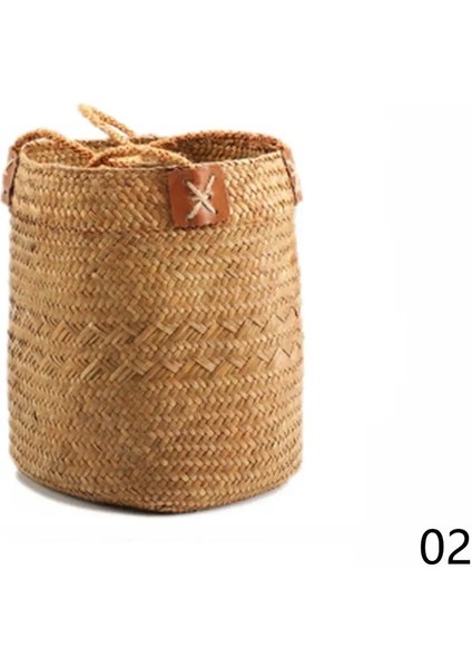 Ana Renk M Stili Lavanta Vazo Dokuma Çeşitli Eşyalar Saklama Sepetleri Asılı Sepet Rattan Babysbreath Saksı Saksı Ev Sepeti Saplı (Yurt Dışından)