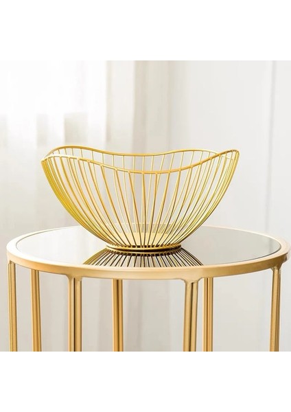 Gs-Decagonal Baske Stili Demir Sanat Meyve Sepeti Iskandinav Tarzı Ev Oturma Odası Meyve Tabağı Aperatifler Yaratıcı Meyve Kase Depolama Sepeti Mutfak Düzenleyici (Yurt Dışından) fiyatları