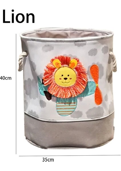 T Stili Bebek Çamaşır Sepeti Süper Büyük Ipli Kirli Giysiler Oyuncaklar Saklama Kutusu Sevimli Pembe Katlanabilir Saklama Çantası Ev Sundri (Yurt Dışından)