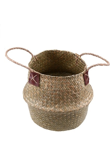 Model 3 Tarzı 22X20 cm Whısm El Yapımı Deniz Çayı Depolama Sepeti Saksı Rattan Konteyner Oyuncaklar Organizatör Tutucu Çamaşır Sepeti Ev Dekor (Yurt Dışından)