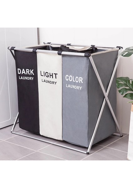 2 Izgara 1 Stil Kirli Giysiler Su Geçirmez Depolama Sepeti Üç Izgara Organizatör Ev Banyo Katlanabilir Büyük Çamaşır Sepet Sepeti (Yurt Dışından) modelleri
