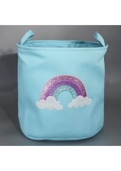 Lan Cai Hong Tarzı Resim Olarak Ev Katlanabilir Kirli Çamaşır Sepeti Tuval Depolama Sepeti Varil Yaratıcı Çocuk Oyuncakları Organizatör Kova Çamaşır Organizatör Tutucu (Yurt Dışından)