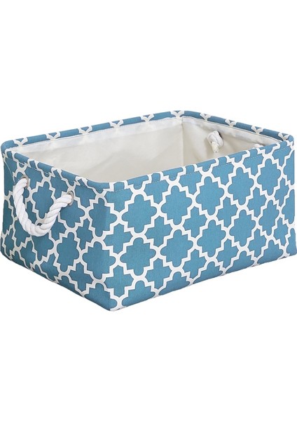 No.9 Tarzı 41X31X20CM Küp Tuval Kumaş Saklama Sepeti Giysileri Kreş Iç Çamaşırı Oyuncak Organizatör Çamaşır Sepeti Saplı Katlanır Saklama Kutusu (Yurt Dışından)