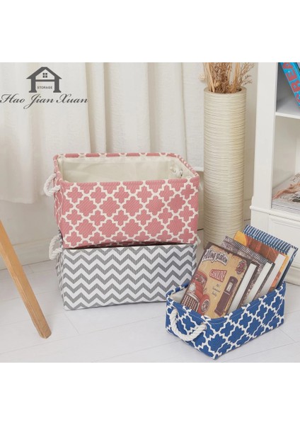 No.9 Tarzı 41X31X20CM Küp Tuval Kumaş Saklama Sepeti Giysileri Kreş Iç Çamaşırı Oyuncak Organizatör Çamaşır Sepeti Saplı Katlanır Saklama Kutusu (Yurt Dışından) fırsatları