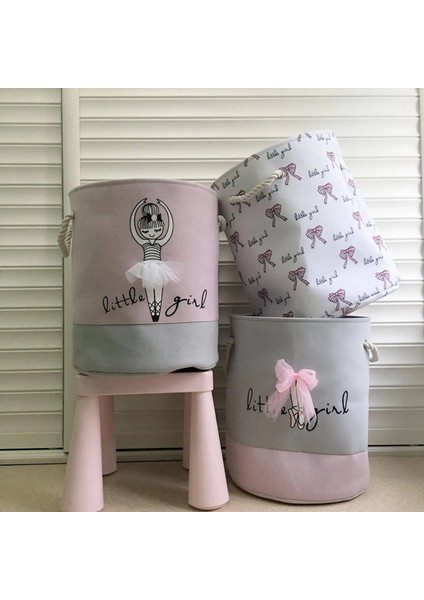 O Tarzı Bebek Çamaşır Sepeti Süper Büyük Ipli Kirli Giysiler Oyuncaklar Saklama Kutusu Sevimli Pembe Katlanabilir Saklama Çantası Ev Sundri (Yurt Dışından) indirimleri