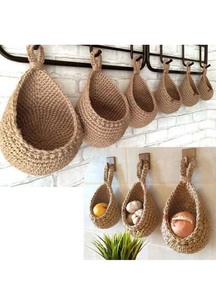 G Değil Katlanabilir Stil Duvara Asılı Sebze ve Meyve Sepeti Doğal Hasır Dokuma Meyve Sepeti Mutfak Masası Duvara Asılı Depolama Sepeti Kuru Raf (Yurt Dışından) fiyatları