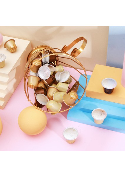 Siyah Bir Stil Evrensel Kahve Kapsül Depolama Sepeti Kahve Fincan Sepeti Vintage Kahve Pod Organizatör Tutucu Siyah Ev Cafe Otel Için Dropship (Yurt Dışından) fırsatları