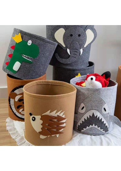 Koala 16X9CM Stili Bebek Çamaşır Sepeti Sevimli Fil Katlanabilir Oyuncak Depolama Kovası Kirli Giysiler Sepet Kutusu Tuval Organizatör Karikatür Hayvan (Yurt Dışından) modelleri