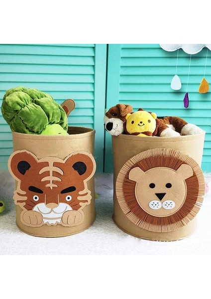 Koala 16X9CM Stili Bebek Çamaşır Sepeti Sevimli Fil Katlanabilir Oyuncak Depolama Kovası Kirli Giysiler Sepet Kutusu Tuval Organizatör Karikatür Hayvan (Yurt Dışından) fırsatları