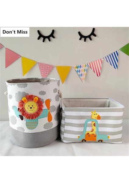 NO.20802 Stili Resim Olarak Büyük Karikatür Aslan Katlanır Çamaşır Sepeti Kirli Giysiler Saklama Sepeti Çocuklar Için Oyuncaklar Organizatörler Sepet Çeşitli Eşyalar Depolama Varil (Yurt Dışından) indirimleri