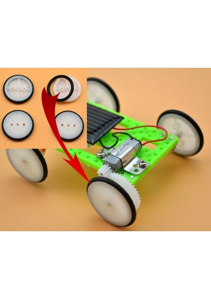 Güneş Arabası Deney Seti Demonte Montaj Tornavidalı Öğrenci Modeli