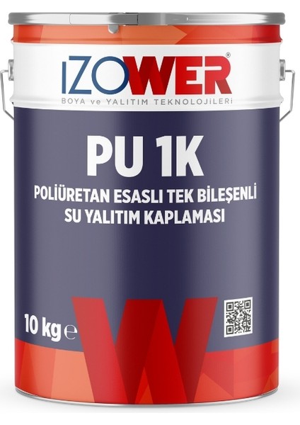 Pu-1k Su Yalıtım Kaplaması -Gri -10KG
