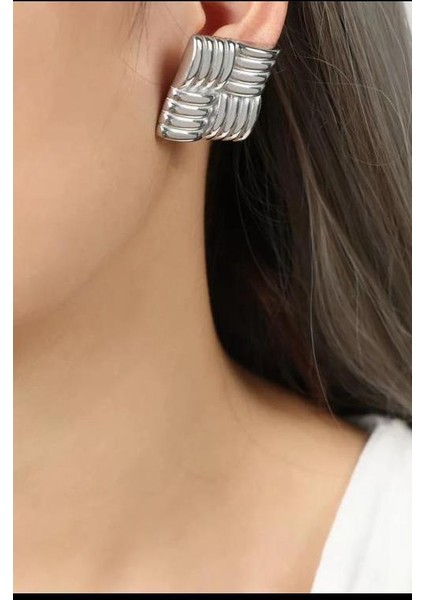 Kadın Vip Seri Özel Tasarım Marka Küpe Seti