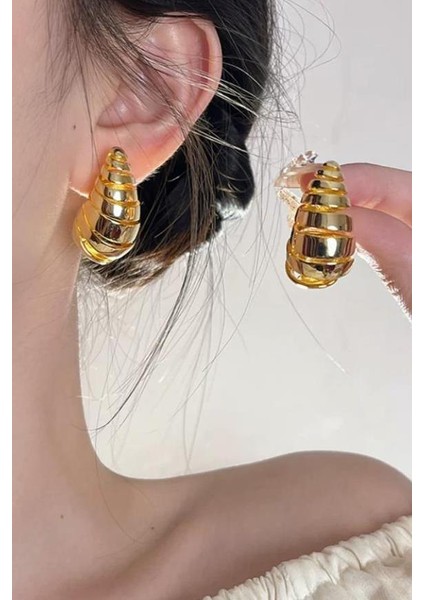 Kadın Vip Seri Özel Tasarım Marka Küpe Seti