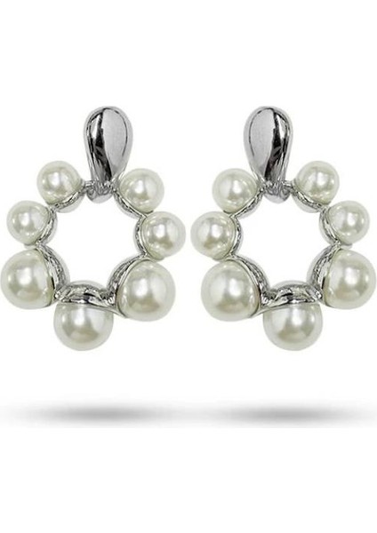 Kadın Vip Seri Suni Incili Özel Tasarım Marka Küpe Seti fiyatları