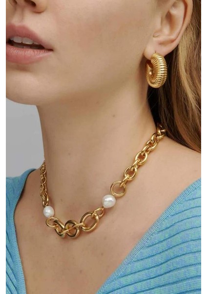 Kadın Vip Seri Özel Tasarım Marka Küpe Seti