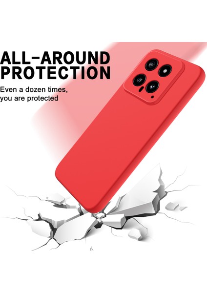 Xiaomi 14 Silikon Kasa, Bir Kayış Cep Telefonu Arka Kapak Koruyucusu (Yurt Dışından) modelleri