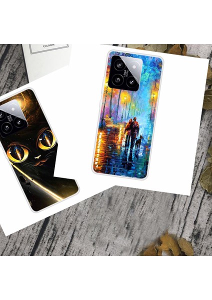 Xiaomi 14 Tpu Kapak Deseni Baskı Çizelge Karşıtı Cep Telefonu Kılıfı Koruyucu (Yurt Dışından) fırsatları