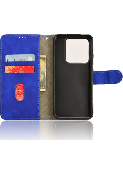 Xiaomi 14 Cilt Dokunuşu Standı Deri Cüzdan Kapağı (Yurt Dışından)