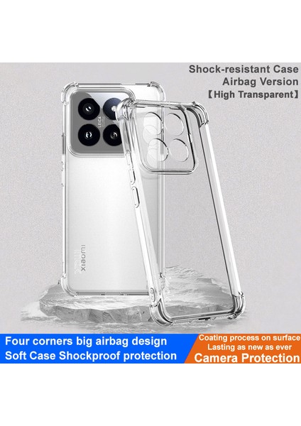 Xiaomi 14 Pro Scratch-Proof Hava Yastığı Köşesi Tpu Kapak (Yurt Dışından) fiyatları