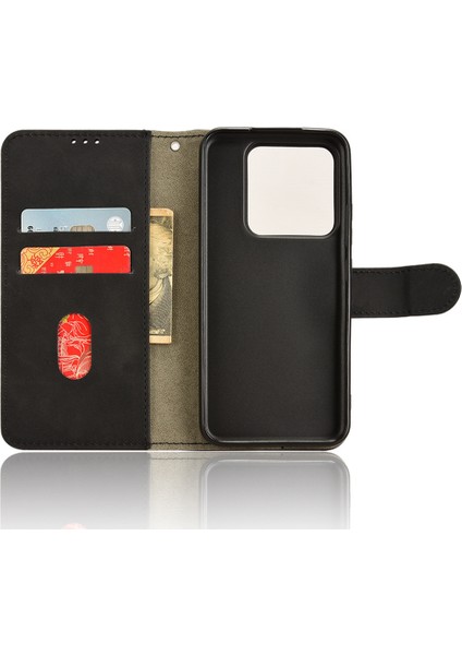 Xiaomi 14 Cilt Dokunuşu Standı Deri Cüzdan Kapağı (Yurt Dışından)