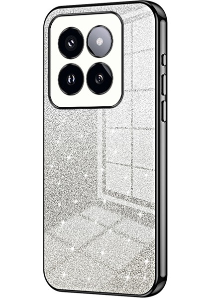 Xiaomi 14 Pro Drop Proof Glitter Shell Hassas Kesim Tpu Cep Telefon Kılıfı (Yurt Dışından)