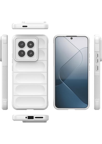 Xiaomi 14 Pro Şok Emici Engebeli Telefon Tpu Kapağı (Yurt Dışından) modelleri