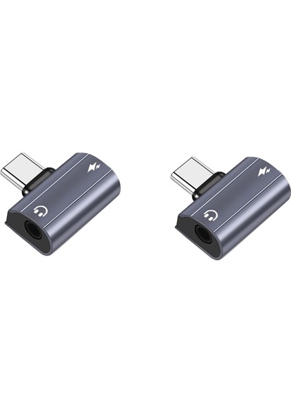 Kulaklık Dönüştürücü Adaptör, USB C - 3,5mm Ses ve Şarj Adaptörü (Yurt Dışından)