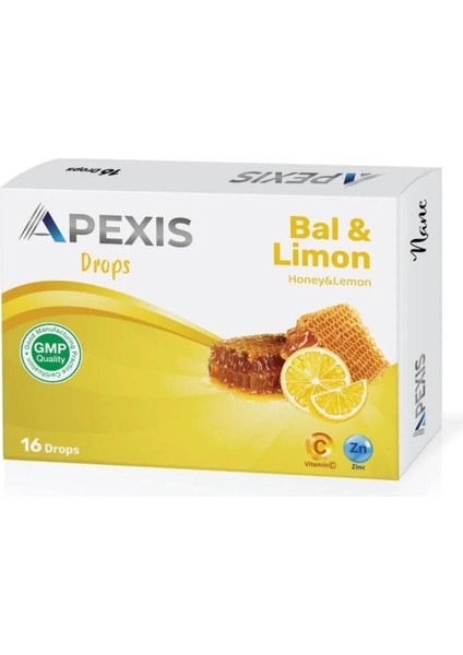 Drops Bal & Limon Aromalı Pastil