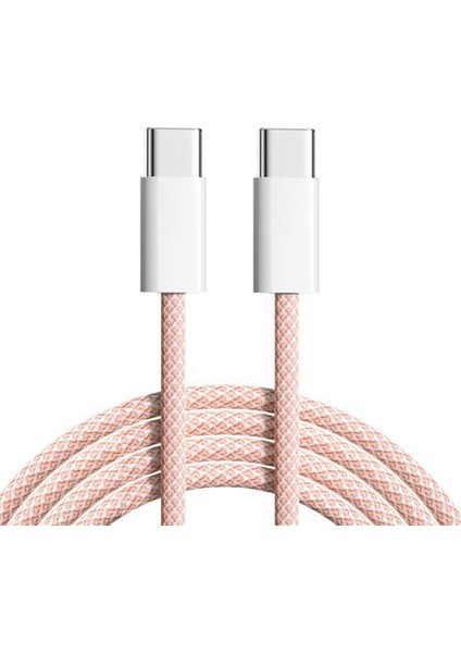 C'den C'ye 60W 100CM Şarj Kablosu, Pembe (Yurt Dışından) indirimleri