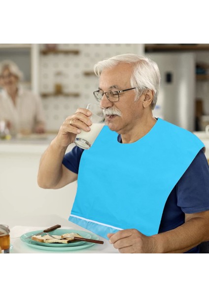 Yetişkin Önlüğü-Tek Katmanlı Gök Mavisi 45*65CM (Yurt Dışından) modelleri