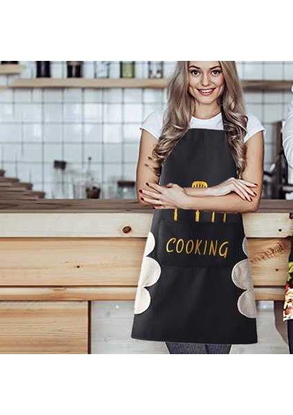2 Adet Bıçak ve Çatal Baskılı Önlük-Siyah Bıçak ve Çatal (Yurt Dışından) fırsatları