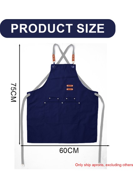 Mutfak Önlüğü Denim Iş Elbisesi-Lacivert (Yurt Dışından) modelleri