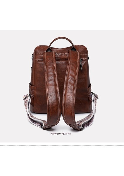 Sırt Çantası Hafif Kız Vintage Sırt Çantası Büyük Kapasiteli Bayan Sırt Çantası Backpack Tek Çanta (Yurt Dışından) indirimleri