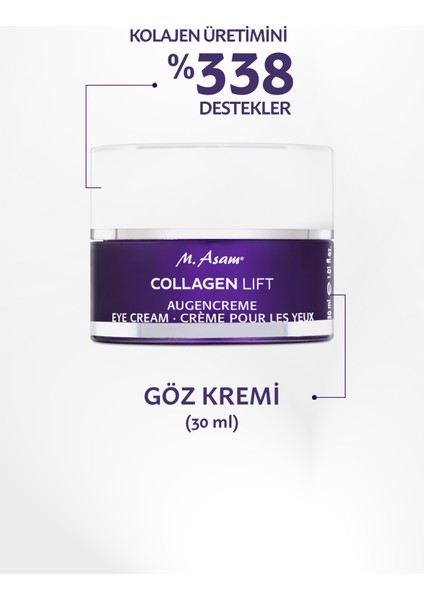 M.asam Collagen Lift Göz Kremi